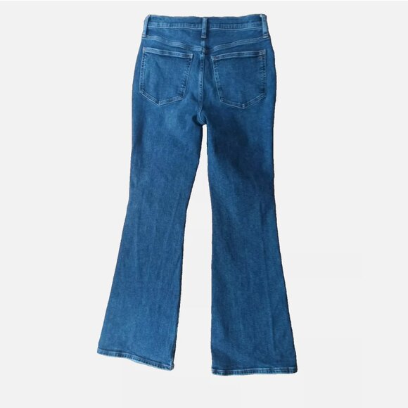 Women’s Madewell Kick Out Full Length Curvy Skinny Flare Jeans Size 29 - Picture 3 of 6